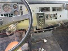 (TITLE) 1993 Freightliner Dump Truck FL 80, Title in Hand, Allison Auto Shift, Cummins Diesel 8.3, Automatic, Starts and Runs driven to Auction Yard, Rebuilt Hoist Cylinder 2024, Brake Work Done 2025, No A/C, Odometer does not work, Hood is Cracked, hole In Dump Bed , Idles Smooth, 22.5 Deep Tread Rears, Air Ride, Some Motor Work, Sleeves/Cylinder, Injectors And Pump Rebuilt, Air Leak under Dash, Former City Truck.