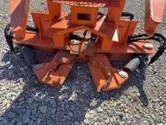 Skid Steer Attach Tree Shear, Weighs 1606 lbs, Cuttings edges are in Good Condition,