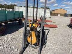 Fork lift Attachment, Skid Steer Quick Attach, Hydraulic Post Hole Diggers, No Auger Bits, Capable of Digging 14’deep,m