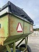 Parker Gravity Wagon, 10 Ton Killbros Gear, Roll Tarp, Very Good GoodYear 275/70R22.5 Tires On Good 6 Hole Rims