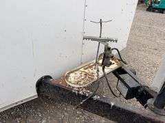 (TITLE) Auction Clerking Trailer, 2000 Model, Star Fire, Clerking Window/ Counter On Both Sides, Air Conditioner Needs Work, Lights Work,Bathroom And Propane Furnace, Storage Cabinets, Clean Low Mile Trailer. Good Tires, No Water Leak Marks On Ceiling, Electric Jack, 2 5/16 “ Ball Hitch