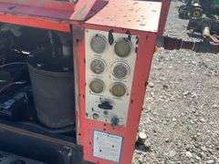 Air Compressor, Isuzu Diesel Engine, Starts and Runs, New Battery, 1523 hours, Unknown CFM,