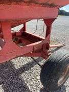 Ficklin Gravity Wagon, P & H Gear with 11L-15 Tires, Pulled To The Auction