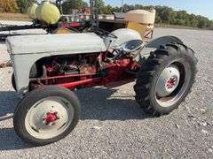 1951 TO 20 Ferguson Tractor, Starts and Runs, Turn Gas On 2 Clicks right w/key 1/2 choke to Start, Tires in Fair Condition, Tires hold Air, 540 PTO, Lifting Arms,