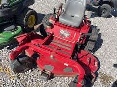 Country Clipper Mid Mount Mower, 60” deck, Kawasaki 25Hp Gas Engine, Pilot Control, Tires in Good Condition, 385 hours,