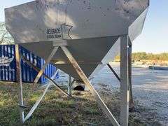 Concrete Strategies Belgrade Steel Tank, Used For storing And Metering Rock For Concrete Mixing.