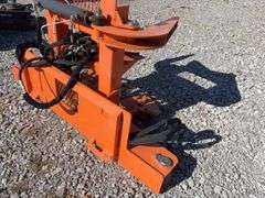 Skid Steer Attach Tree Shear, Weighs 1606 lbs, Cuttings edges are in Good Condition,
