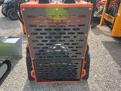 Unused Wuxi Landhero Mini Skid Steer Loader, Model # LDH-T460, 23 HP Gas Engine, Dumping Height 60”, Rubber Tracks 7” wide, 39” Wide Quick Attach Smooth Bucket, Remote Hydraulics on Loader Arms,