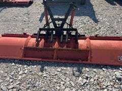 10’ Snow Plow for Truck Mount, Trip Edge Springs, Hydraulic Cylinders for Angling Left and Right,