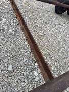 28’ Implement Trailer Frame, Wheels Are Splayed, No Deck, Parts Or Project.