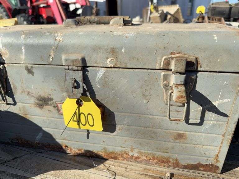 Craftsman Metal Tool Box, Assorted 3/8 “ Sockets