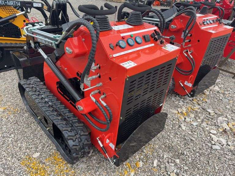 Unused AGT LRT 23 Mini Skid Steer Loader, 23HP, Gasoline Engine, 7” wide Rubber Tracks, 31” Wide Bucket, Stand On Operator Position, Headlights, Hydraulic Hookups on Boom,