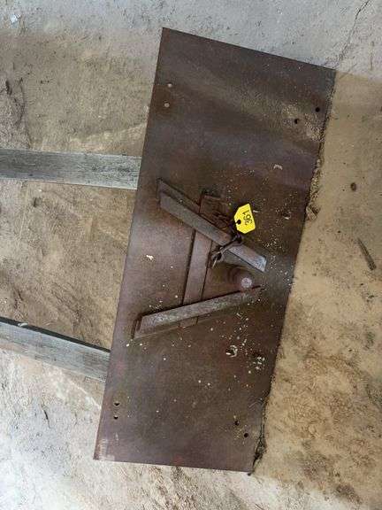 Goose Neck Hitch Plate for Pick up, 3/8” Thick Plate, 2 5/16” Ball