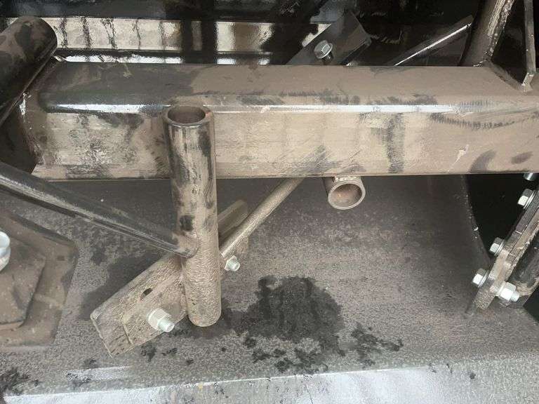 Unused AGT Skid Steer Concrete Mixer Attachment, Model SSCM61S, 48” Working Width, Chain Driven Paddles, Approximately 1/2 Cubic Yard Capacity, Wired Remote Control, Bottom Discharge With Hydraulic Operated Gate, Mix Speed 50-70 RPM, Requires 18-36 GPM