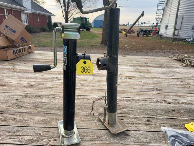 Jack Stands, SpeeCo 2,000 lb Rating, 24” Tall Retracted, Pro Series 5,000 lb Rating, 22” Tall Retracted,