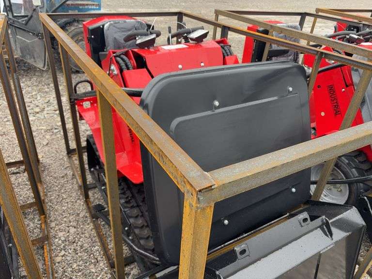 Unused AGT Industrial Crawler Loader, Model SDA-140T, 15 Hp Gas Engine, Quick Tach Material Bucket (43”) , Canopy needs to be Installed, Headlights, Hydraulic Hookups,