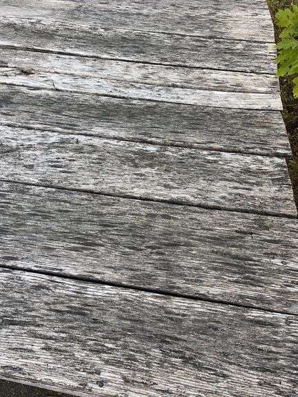 Shop Built Trailer 14’ Long by 94” Wide, Single Axle, Tongue Pull, Jack Does Not Work, Wood Floor In Fair Condition, NO TITLE