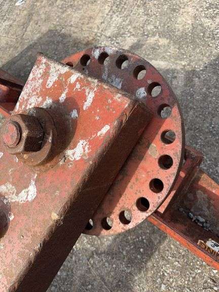 Rhino 900 3 Point Blade, 2 Adjustable Pivot Points to Adjust Same Angle, 9’ Wide, Good Edge, Heavy Blade, Category 1 & 2 Hook Ups, Nice Blade, Reversible