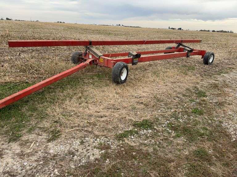 Unverferth HT 25 Header Transport Cart, Adjustable Tongue, Tires Hold Air, 6 Hole Hub