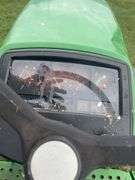 John Deere 990 Compact Tractor, Yanmar 40 HP 4 Cylinder Engine, ROPS,  14.9-24 Rear Tires 50% (Cracked), 6.00-16 Fronts 80%, Rear PTO, Category 1   3 Point Hitch, ROPS, Tachometer Works, Hour Meter Not Working, Fuel And Temp Gauges Working, 9 Forward Speeds, 3 Reverse Speeds, Strong Clutch , Brakes Work, Starts And Runs With No Know Issues, Power Steering 2 Wheel Drive