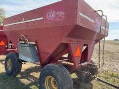 E-Z Trail Grain Wagon Model 3400, Hopper Door Does Operate, Tires Hold Air, 20% Tread Left, 300 Bushel,