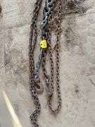 (3) 10’-16’ 3/8 & 1/2” Log Chains W/ Hooks
