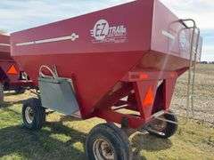 E-Z Trail Grain Wagon Model 3400, Hopper Door Does Operate, Tires Hold Air, 20% Tread Left, 300 Bushel