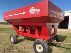E-Z Trail Grain Wagon Model 3400, Hopper Door Does Operate, Tires Hold Air, 20% Tread Left, 300 Bushel