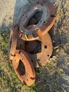 (5) IH Rear Wheel Weights, Part Number 6818 D