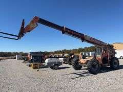 8042 Sky Trak Telehandler, 13:00-24 Industrial Foam Filled Tires (70%), Cummins Engine 1000 Hours, New Engine At 6594 Hrs, 8000# Lift, 42’ Reach, Consigned By A Construction Company, Regular Maintenance Program, S / N T0945L6884