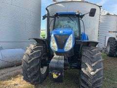 2013 New Holland T7.235 Tractor, Serial # 001146431,  234 hp, Rear Tires 710/70R 38 with Good Tread, Front Tires 600/65R28 with Good Tread, 70% Rubber, 540 & 1000 PTO, 964 verified Hours, Front Wheel Assist, Quick Hitch, Starts and Runs with No Issues, Clean Cab Interior, LH Shuttle Shift, Heat/AC, AM/FM Radio, Engine: Tier 4A/Stufe 3B Emission Level, 4 Remotes, Requires DEF,  Full Power Shift 18 Gear Transmission, (10) 100# Front Weights