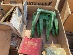 John Deere Parts, Composite Fingers For Auger, Pick Up Fingers, Sickle Sections, Guards, Sickle Rivots, Hydraulic Cylinder Stops, Pioneer Remote Female Adaptors And More