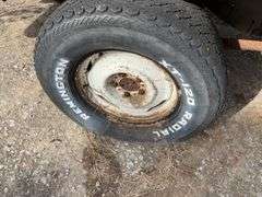 Dodge Prospector 8’ Pick Up Bed Trailer, Tires are Flat, Rims are Rusted Out, Bed has Surface Rust, Pin Hutch,  NO TITLE