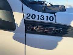 (TITLE) 2013 F-250 Super Duty XL Ford Pick Up, 2 WD, Matching Firestone 245/75R17 Tires (40%) AC Blows Cold,All Electronic Controls Work, Windows , Mirrors, Cruise Control, Etc. Vinyl Seats And Floor Mat,  No Tears, 8’ Bed,  Utility Rack, Working Tommy Gate, Reese Hitch W/ Trailer Electric Receptacle,  6.2 Liter V 8 Gas Engine,Fleet Maintained, Rust Free  W/ Minor Dings For A 12 Year Old Truck.