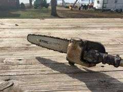 Stihl  KM 56 RC Pole Saw, 80” Long, Engine is Free,