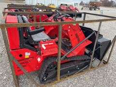 Unused AGT Industrial Crawler Loader, Model SDA-140T, 15 Hp Gas Engine, Quick Tach Material Bucket (43”) , Canopy needs to be Installed, Headlights, Hydraulic Hookups,