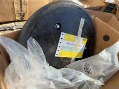 Kinze Press Wheels (6) And (3) Unused Bearing Kits, Drive Sprockets, Graphite And More