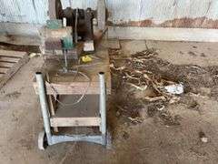 Bench Grinder w/ (2) 2” Grinding Wheels, Does Run, Dayton Motor 1/2 hp, Model # 6K714J