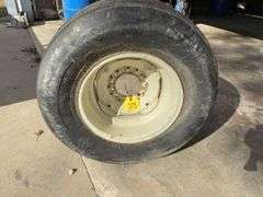 Unused 12.5 L-15 Implement Tire And Rim (6 Hole) 10 Ply