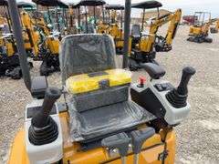 Unused AGT QK20R Mini Excavator, 23hp,16.8kw, Gas Engine with EPA, 17” Bucket With 3 Replaceable Teeth, 43” Blade,, 7” rubber tracks, Bent Right Side LowerPanel,