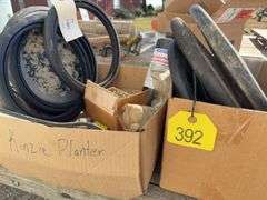 Kinze Press Wheels (6) And (3) Unused Bearing Kits, Drive Sprockets, Graphite And More