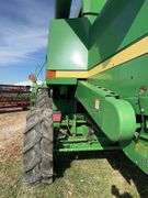 John Deere 9500 4 Wheel Drive Combine, Formerly Owned By Gary Sohn, This Combine Has Always Been At A Good Home, 2371 Separator Hours, 1996 Model , 3349 Engine Hours, New Batteries 2025, 30.5L 32 Drive Tires, 8.4-26 Rear Tires,Clean Interior,  PIN H09500X667667, New Liner In Bottom Of The Hopper 2021,Bigger Motor Per Owner, Been Service Bi Annually By Reichmann In Breese, Fully Field Ready Machine
