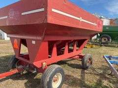 E-Z Trail Grain Wagon Model 3400, Hopper Door Does Operate, Tires Hold Air, 20% Tread Left, 300 Bushel