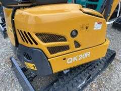 Unused AGT QK20R Mini Excavator, 23hp,16.8kw, Gas Engine with EPA, 17” Bucket With 3 Replaceable Teeth, 43” Blade,, 7” rubber tracks,
