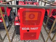 Unused AGT Industrial Crawler Loader, Model SDA-140T, 15 Hp Gas Engine, Quick Tach Material Bucket (43”) , Canopy needs to be Installed, Headlights, Hydraulic Hookups,