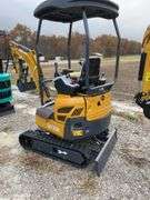 Unused AGT QK20R Mini Excavator, 23hp,16.8kw, Gas Engine with EPA, 17” Bucket With 3 Replaceable Teeth, 43” Blade,, 7” rubber tracks,