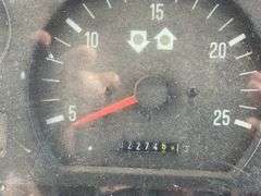 1999 Massey Ferguson 6280 4 WD w/ Loader MF1080 Loader 8’ wide Bucket and Pallet / Bale Forks, Loader Hydraulics Are Plumbed To Rear Remotes, Quick Attach, Serial # L142017, 122 Hp, Perkins Diesel Engine,Transmission 4 Gear Dyna Shift,Left Hand F/R,  Rear Tires are 18.4 R38 tires have cracks 40% Tread, Front Tires are 14.9 R28 tires have cracks 40% Tread, 4 Remotes, Quick Hitch, Cab in Fair Condition, Heat/AC, AM/FM Radio, 2274.5 verified Hours, Seat Fabric is Torn, Front Left Hood is Dented, Fuel Pump is Leaks Diesel Fuel when Running,