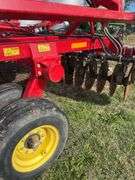 Sunflower 6630 Vertical Tillage Disc, 27’ Wide, Single Rolling Basket, 22” Front Blades, 24” Rear Blades, S/N. AGCS66300DZVRT344X27
