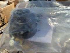 Kinze Press Wheels (6) And (3) Unused Bearing Kits, Drive Sprockets, Graphite And More