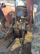 285 Massey Diesel Tractor, Wide Front End, 18.4-34 (60%) Rears, Rear Wheel Weights, Power Steering,Easy Starting In Cold Weather, Clutch Is Strong, Brakes Work,4 Speed Transmission, S/N 9A 265262, 2926 Hours On Working Meter, Fuel Pump Has A Slight Leak, Water Pump Is Leaking, 1974 Model Tractor, Starts And Runs